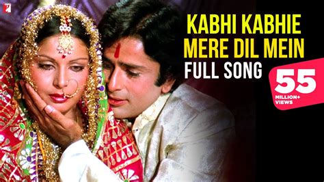 kabhie kabhie lyrics|kabhi kabhie mere dil mein lyrics.